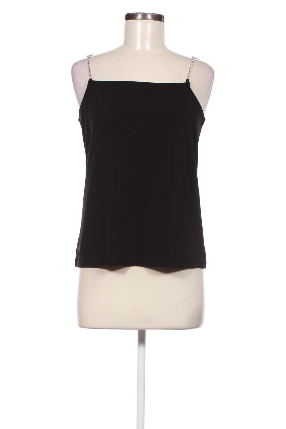 Γυναικείο αμάνικο μπλουζάκι Vero Moda, Μέγεθος M, Χρώμα Μαύρο, Τιμή 4,77 €