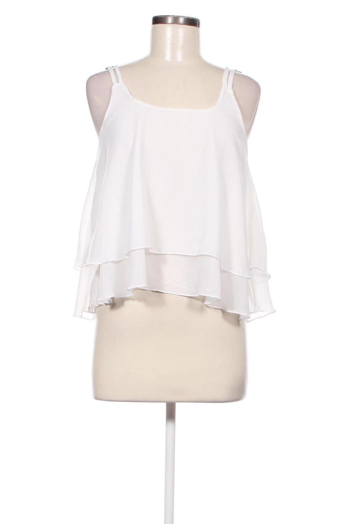 Γυναικείο αμάνικο μπλουζάκι Zanzea, Μέγεθος M, Χρώμα Λευκό, Τιμή 6,65 €