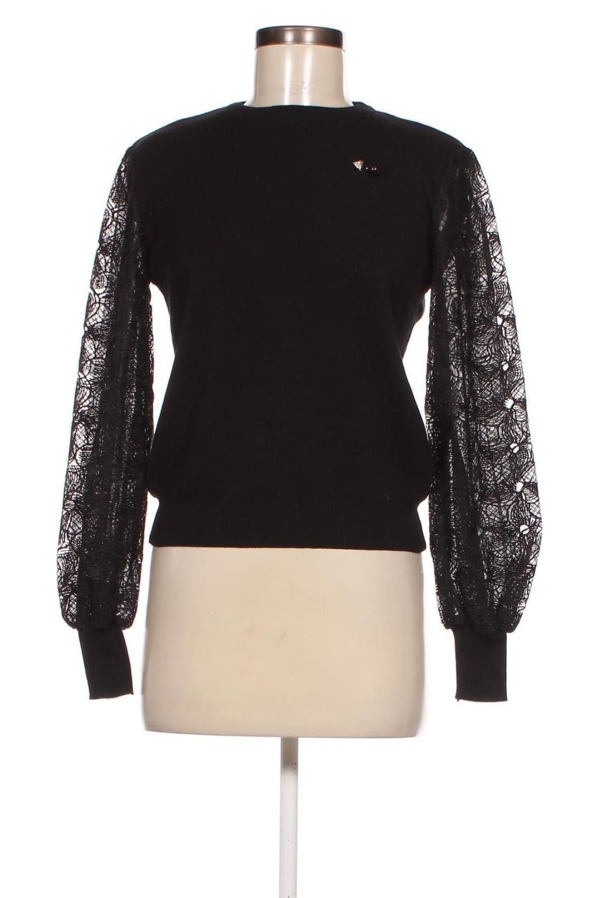 Γυναικείο πουλόβερ, Μέγεθος M, Χρώμα Μαύρο, Τιμή 4,75 €
