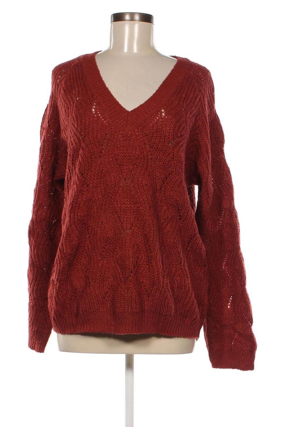 Γυναικείο πουλόβερ, Μέγεθος XL, Χρώμα Πορτοκαλί, Τιμή 5,38 €