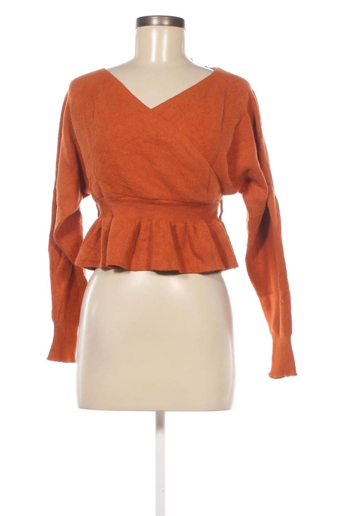 Damenpullover, Größe S, Farbe Orange, Preis 7,06 €