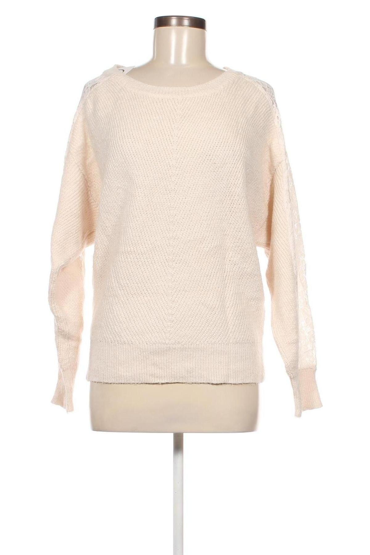 Γυναικείο πουλόβερ, Μέγεθος L, Χρώμα  Μπέζ, Τιμή 5,38 €