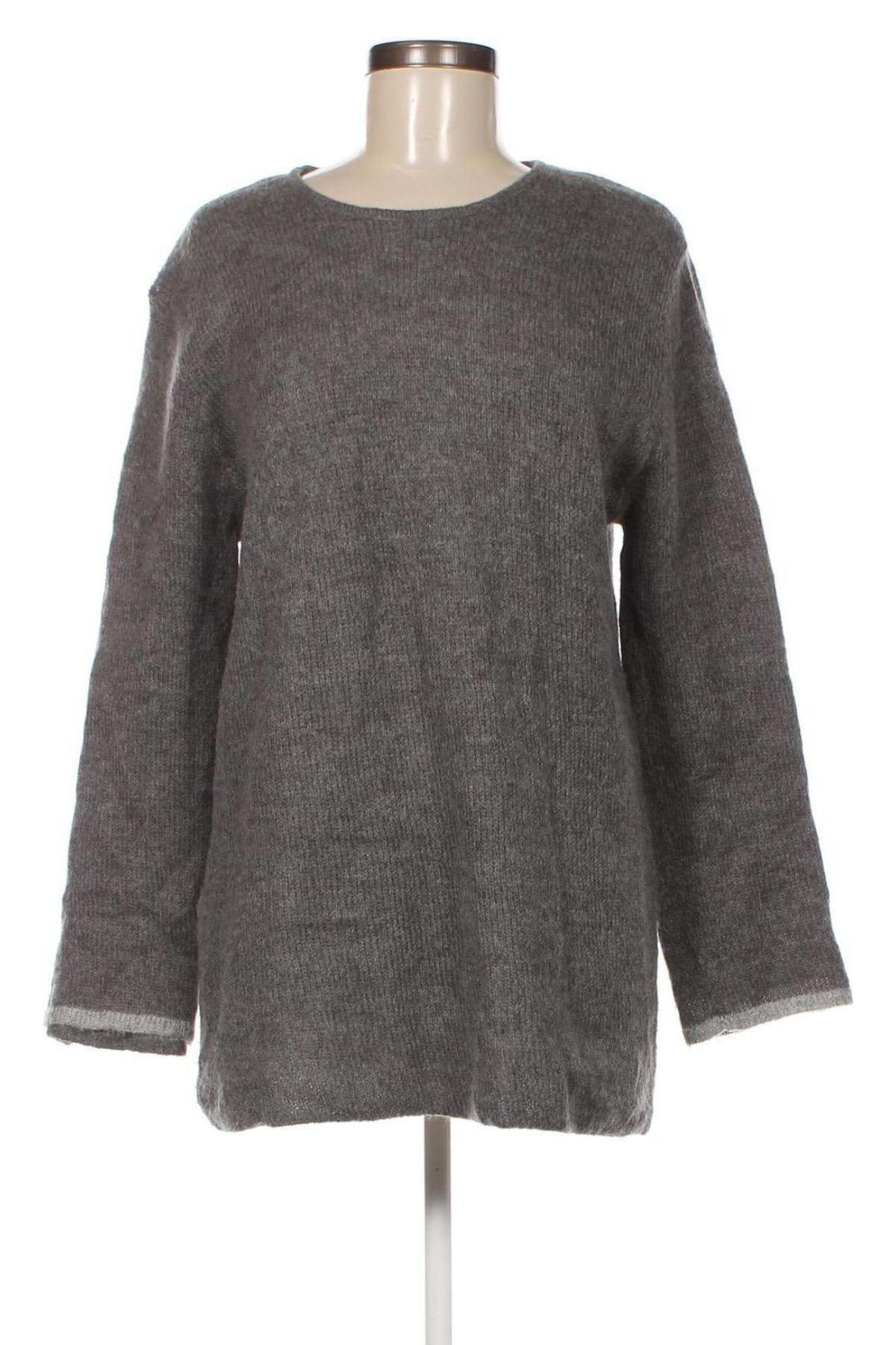Дамски пуловер, Размер L, Цвят Сив, Цена 9,57 лв.