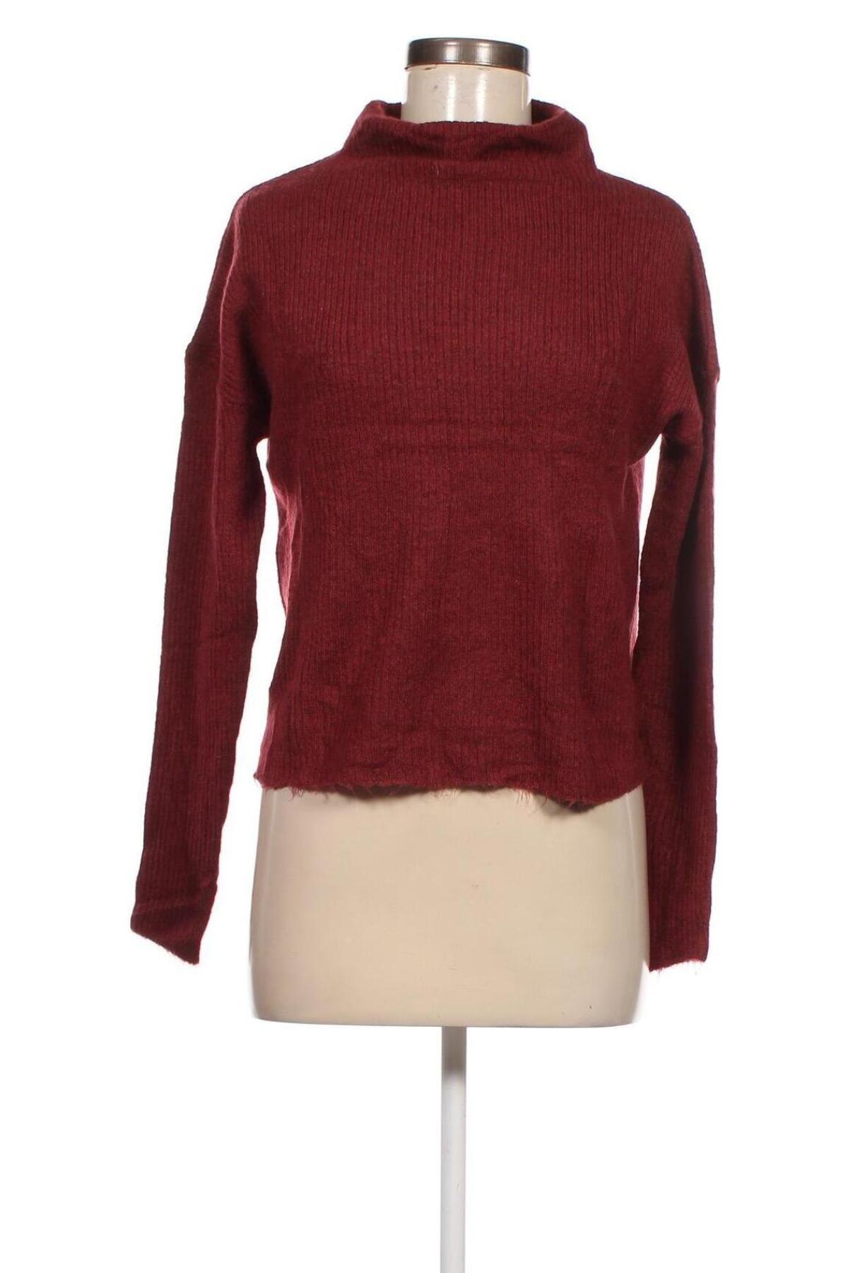 Γυναικείο πουλόβερ Amisu, Μέγεθος XS, Χρώμα Κόκκινο, Τιμή 5,20 €