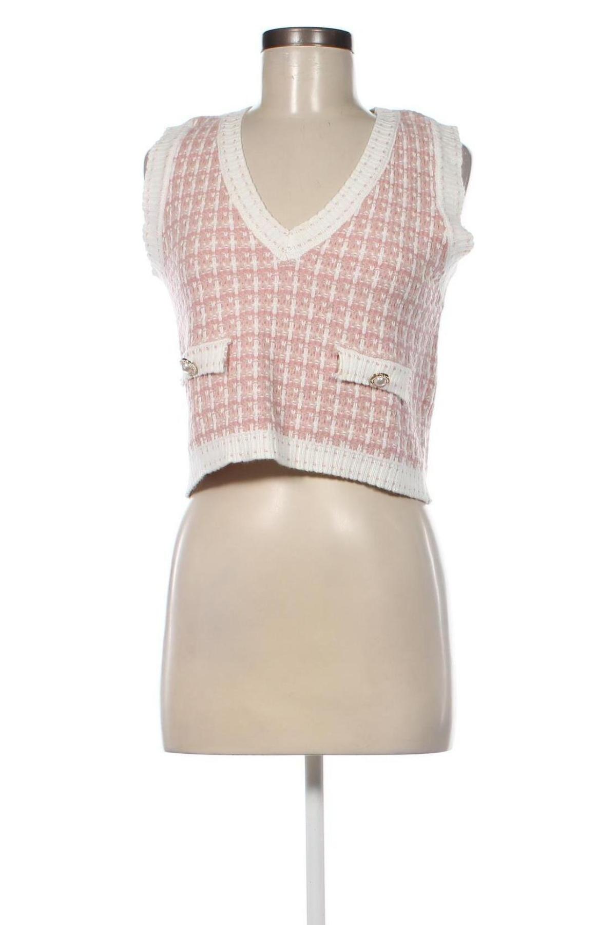 Дамски пуловер BSB Collection, Размер M, Цвят Розов, Цена 53,08 лв.