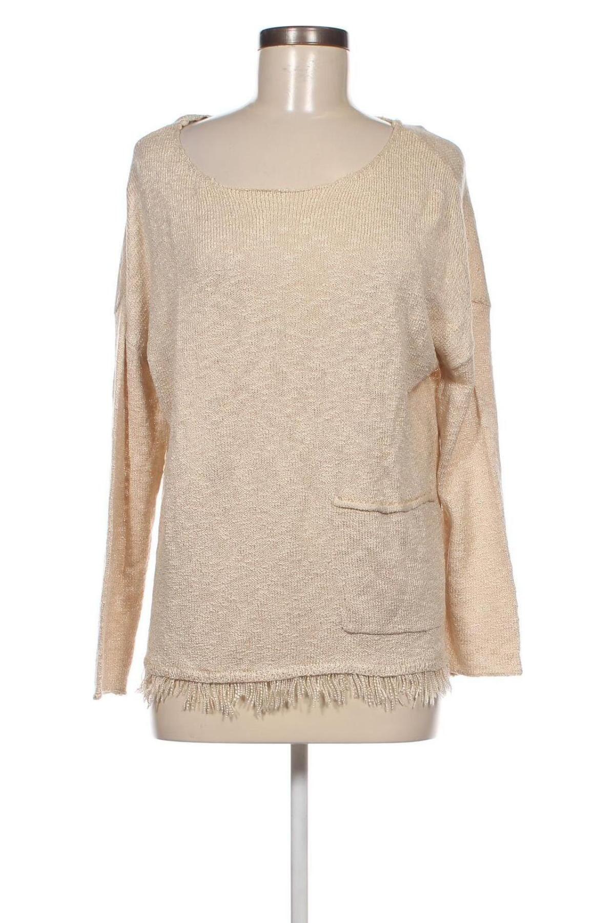 Γυναικείο πουλόβερ Betty & Co, Μέγεθος M, Χρώμα Εκρού, Τιμή 32,66 €