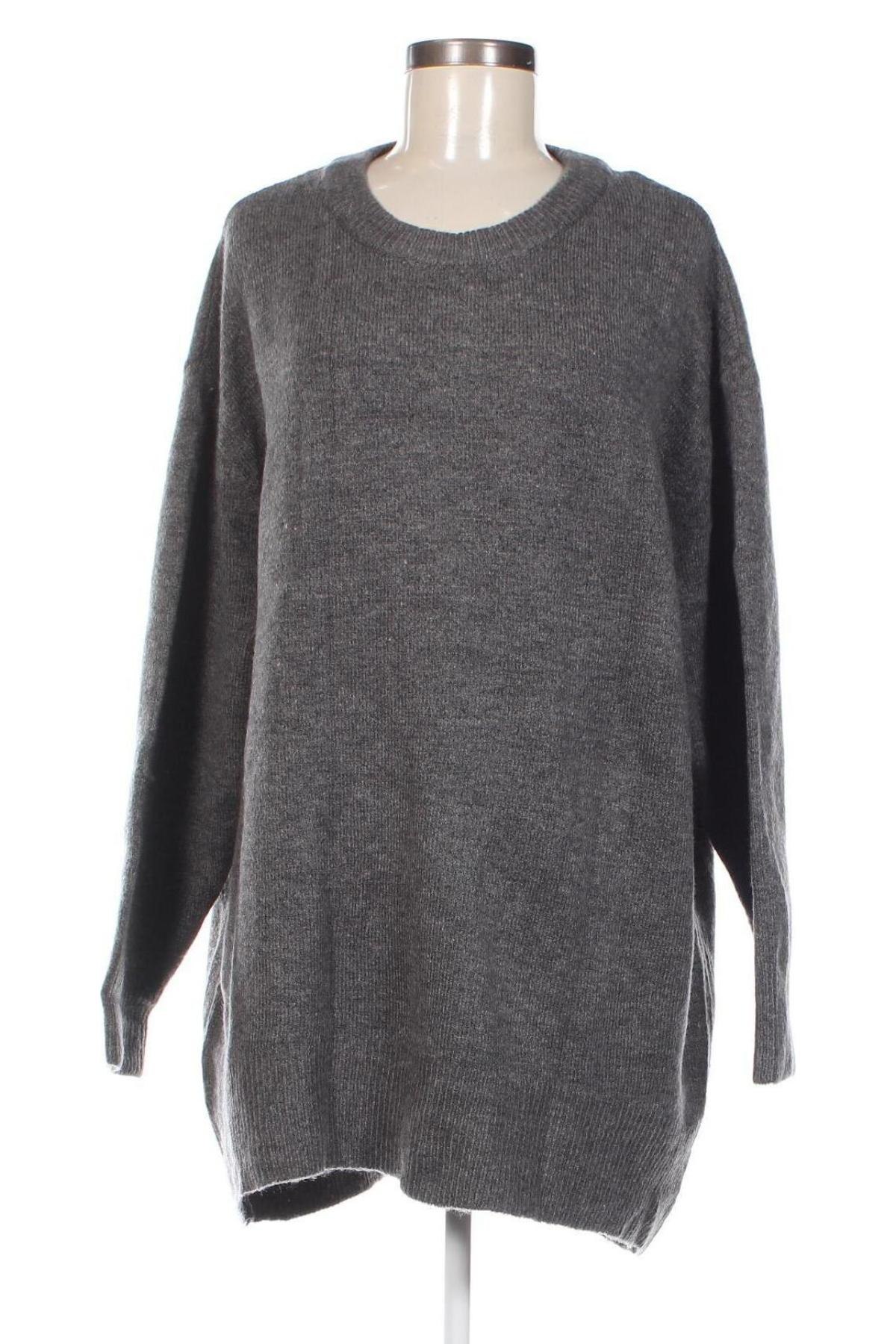 Γυναικείο πουλόβερ Bik Bok, Μέγεθος L, Χρώμα Γκρί, Τιμή 8,07 €