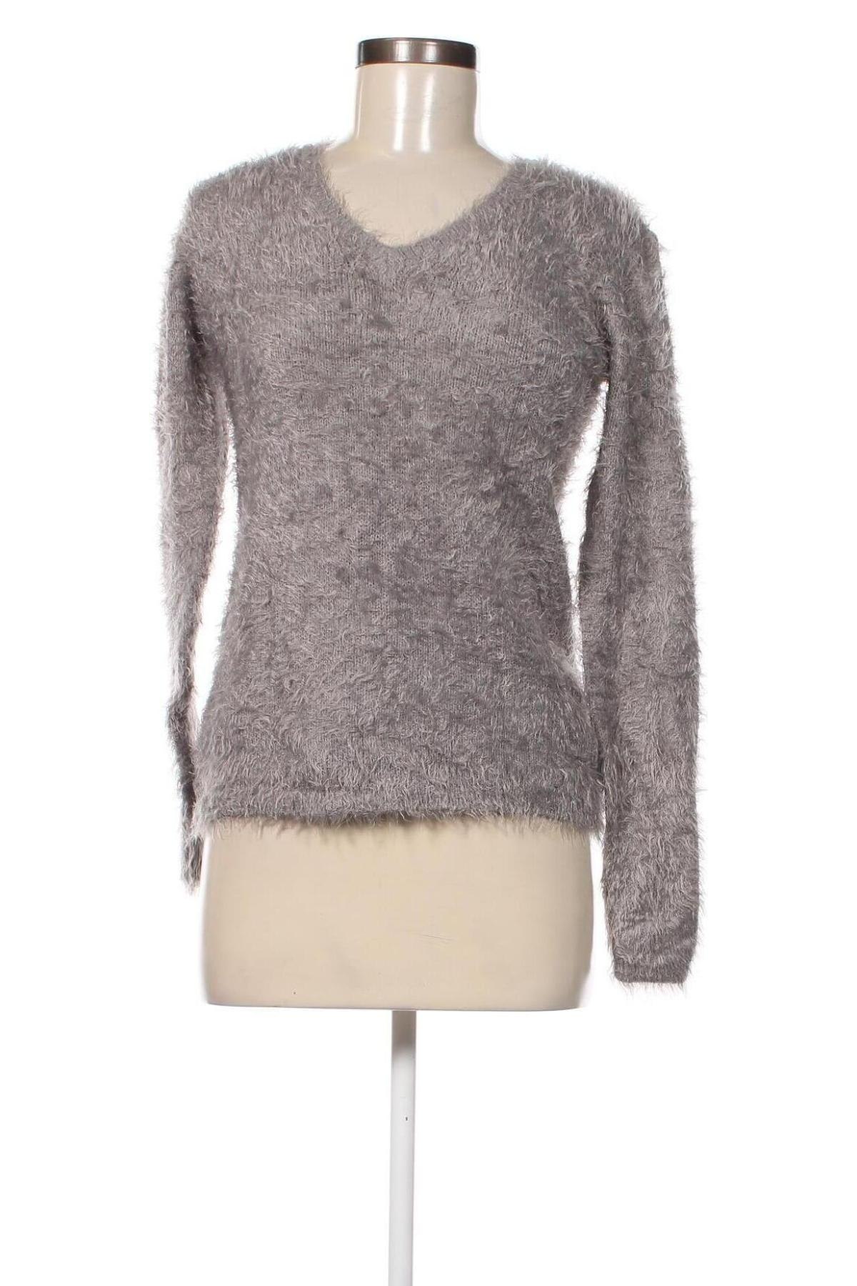 Дамски пуловер Broadway, Размер M, Цвят Сив, Цена 13,05 лв.