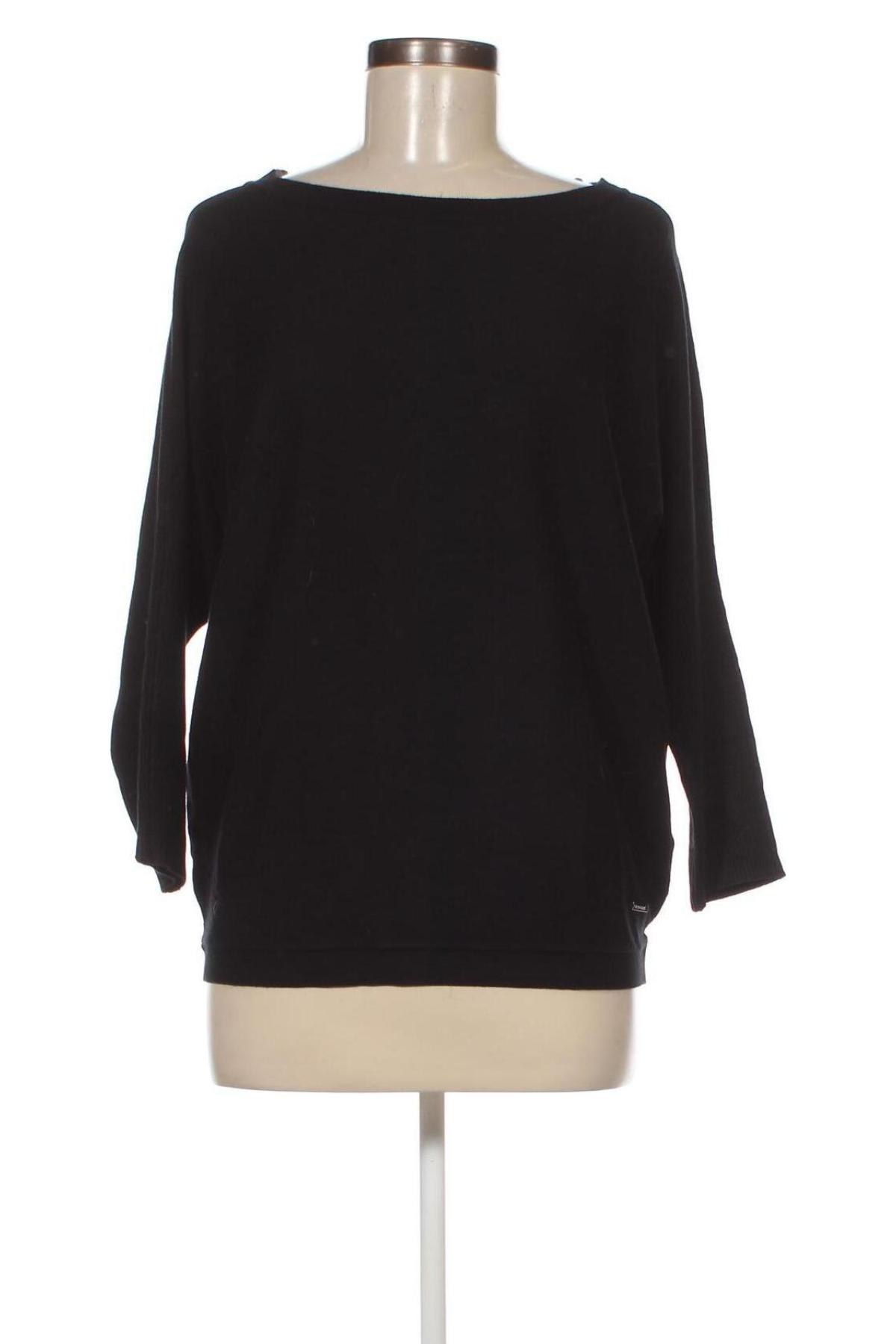 Дамски пуловер Bruno Banani, Размер M, Цвят Черен, Цена 22,62 лв.