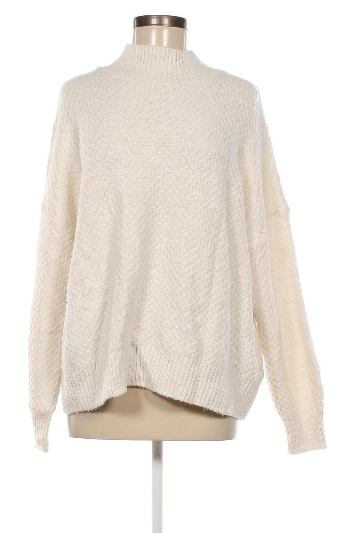 Дамски пуловер C&A, Размер L, Цвят Бял, Цена 11,89 лв.