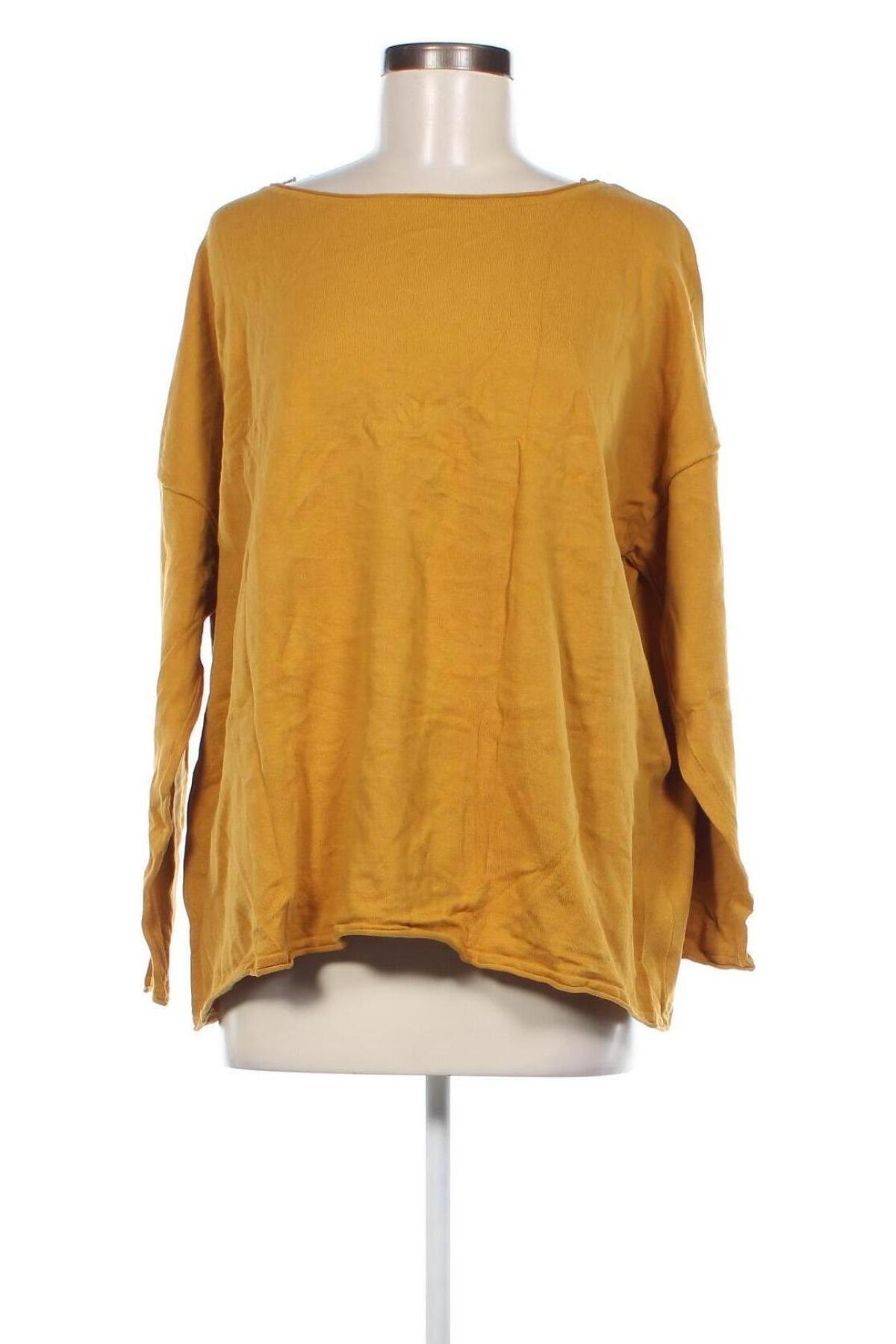 Дамски пуловер C&A, Размер XL, Цвят Жълт, Цена 14,50 лв.