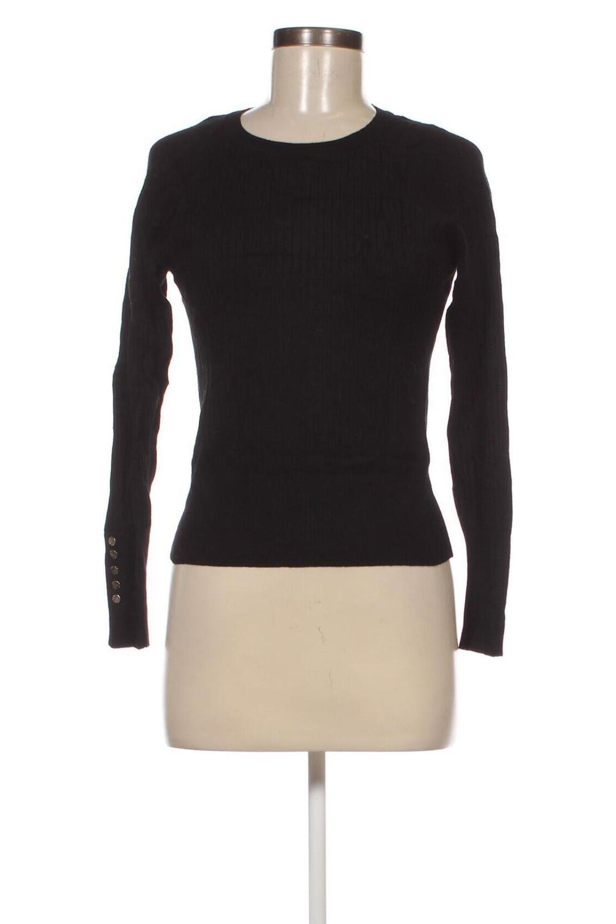 Дамски пуловер Cache Cache, Размер M, Цвят Черен, Цена 8,41 лв.