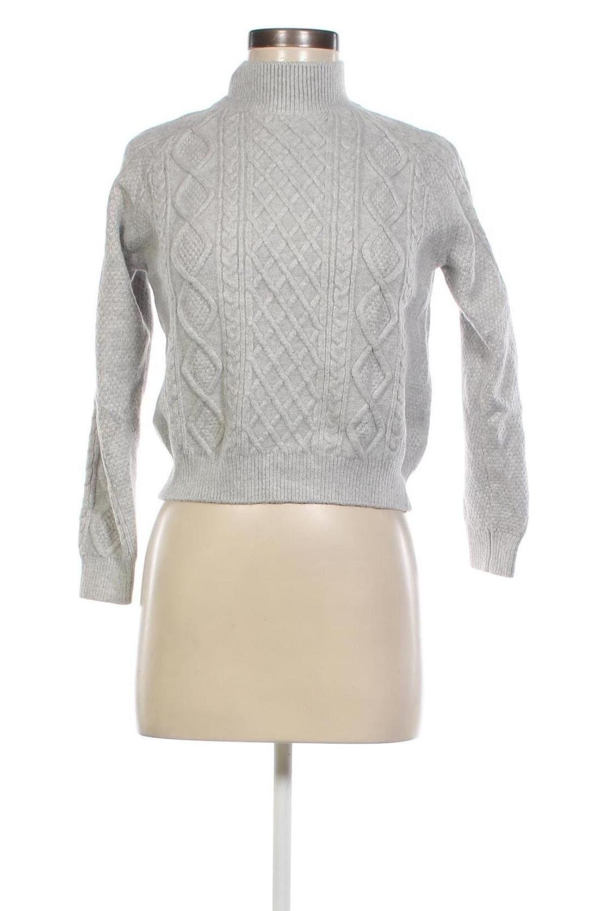 Γυναικείο πουλόβερ Cache Cache, Μέγεθος S, Χρώμα Γκρί, Τιμή 8,07 €