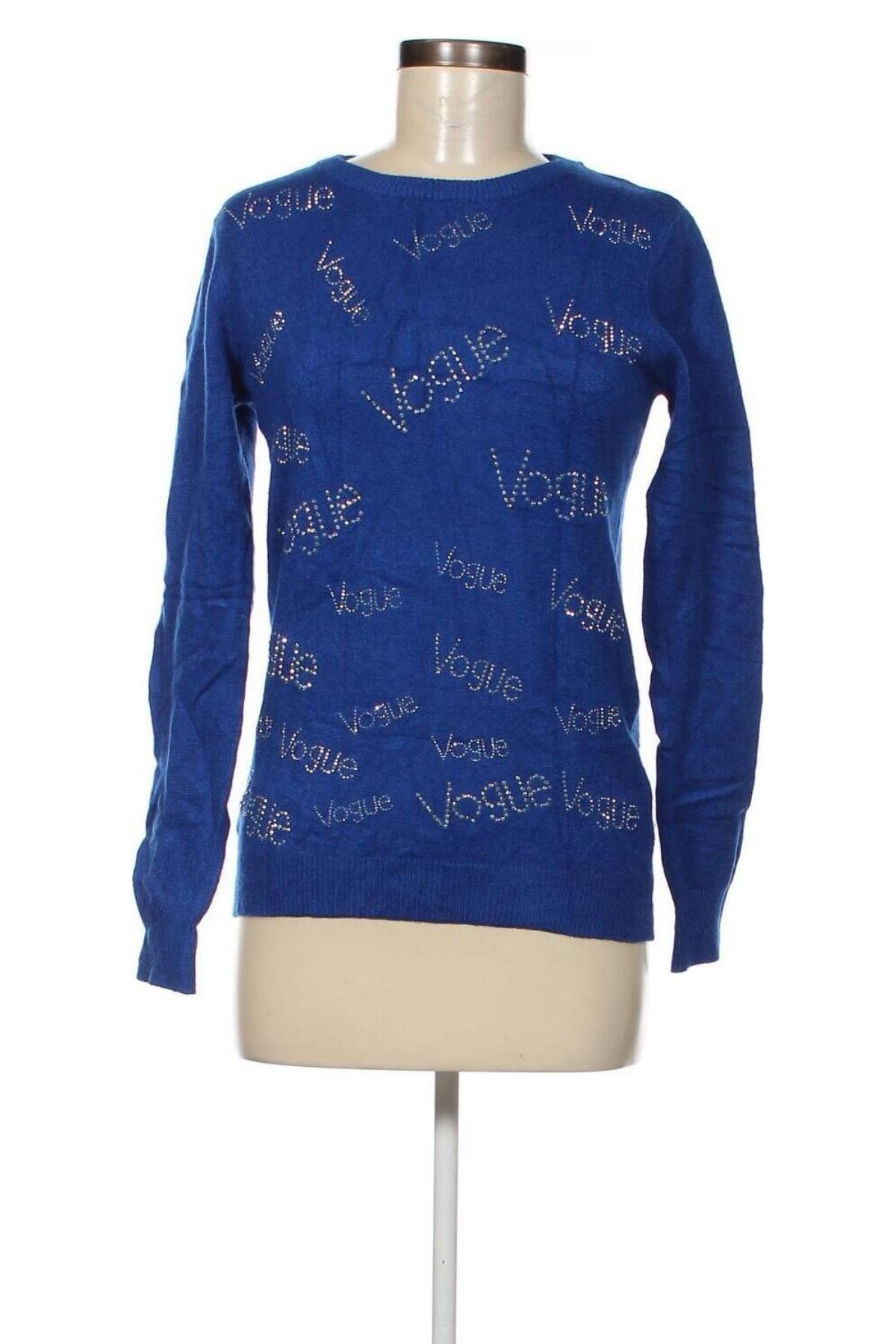 Дамски пуловер Ebelieve, Размер S, Цвят Син, Цена 13,05 лв.