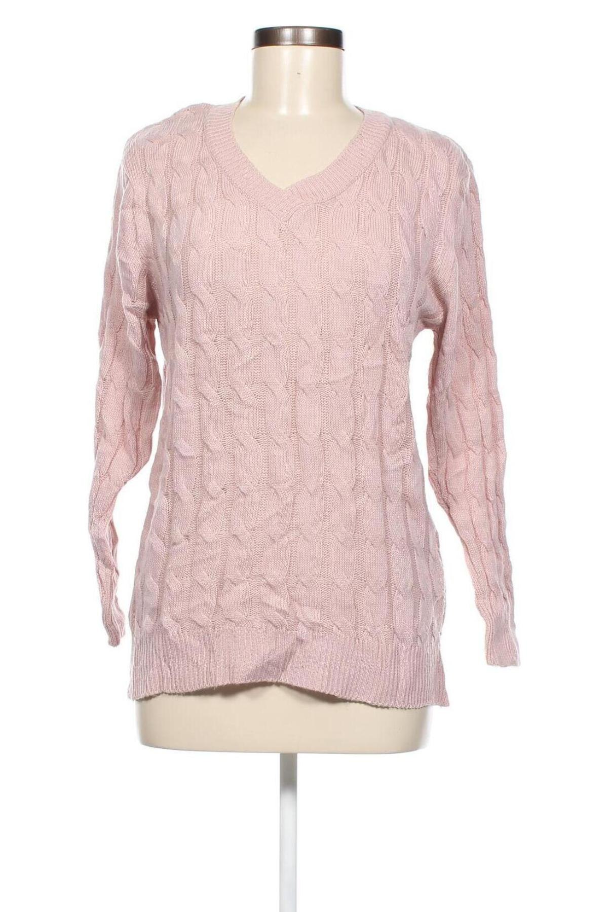 Γυναικείο πουλόβερ Ellen Tracy, Μέγεθος M, Χρώμα Ρόζ , Τιμή 12,25 €