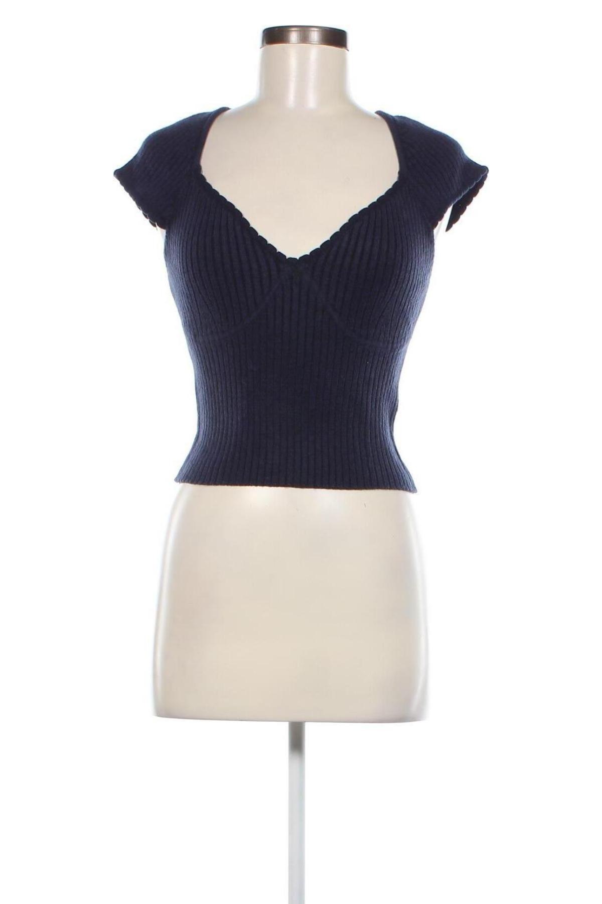 Дамски пуловер Etam, Размер M, Цвят Син, Цена 13,05 лв.