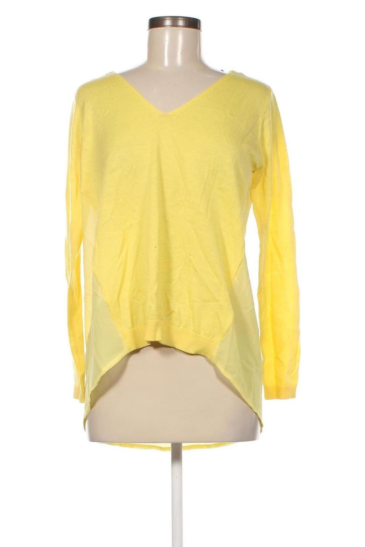 Дамски пуловер Etam, Размер S, Цвят Жълт, Цена 21,75 лв.
