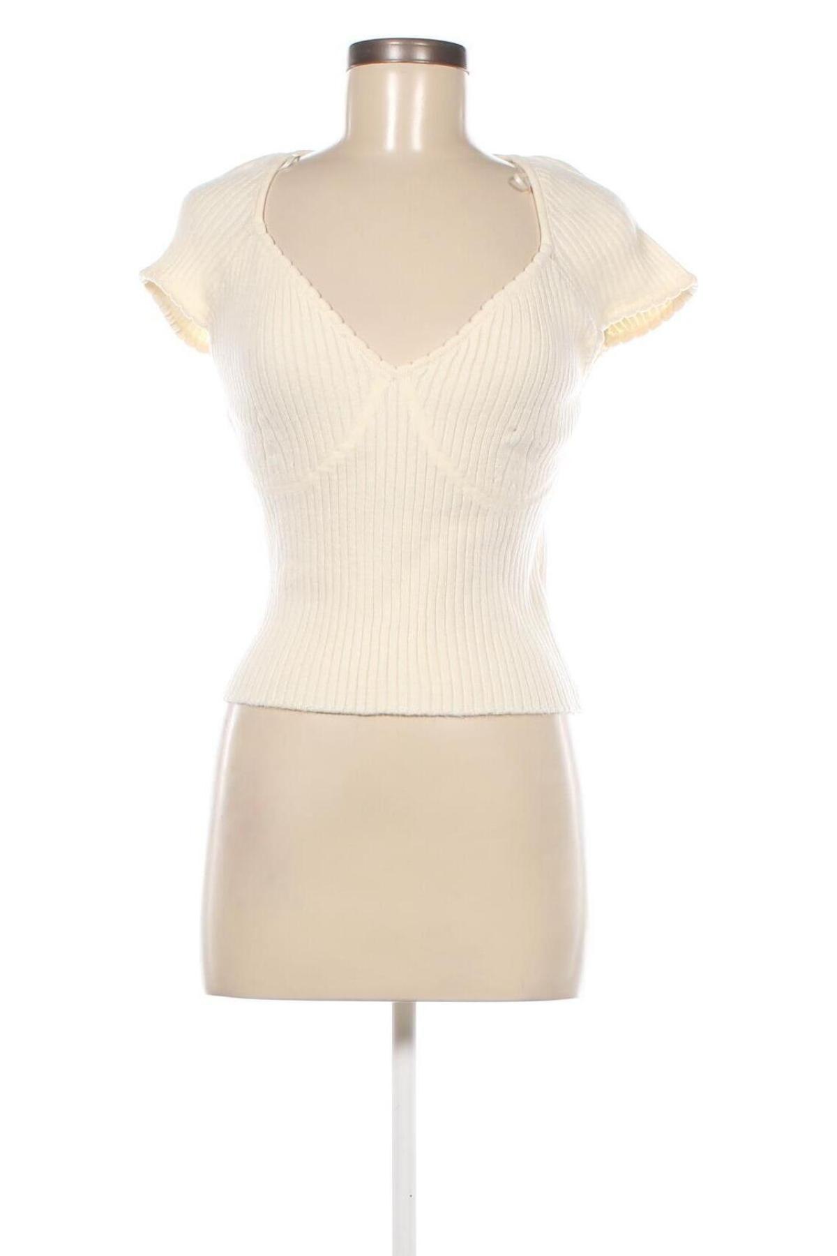 Γυναικείο πουλόβερ Etam, Μέγεθος L, Χρώμα Εκρού, Τιμή 13,46 €