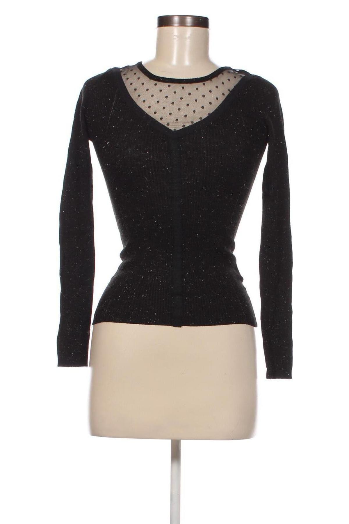 Γυναικείο πουλόβερ Etam, Μέγεθος XS, Χρώμα Μαύρο, Τιμή 44,85 €