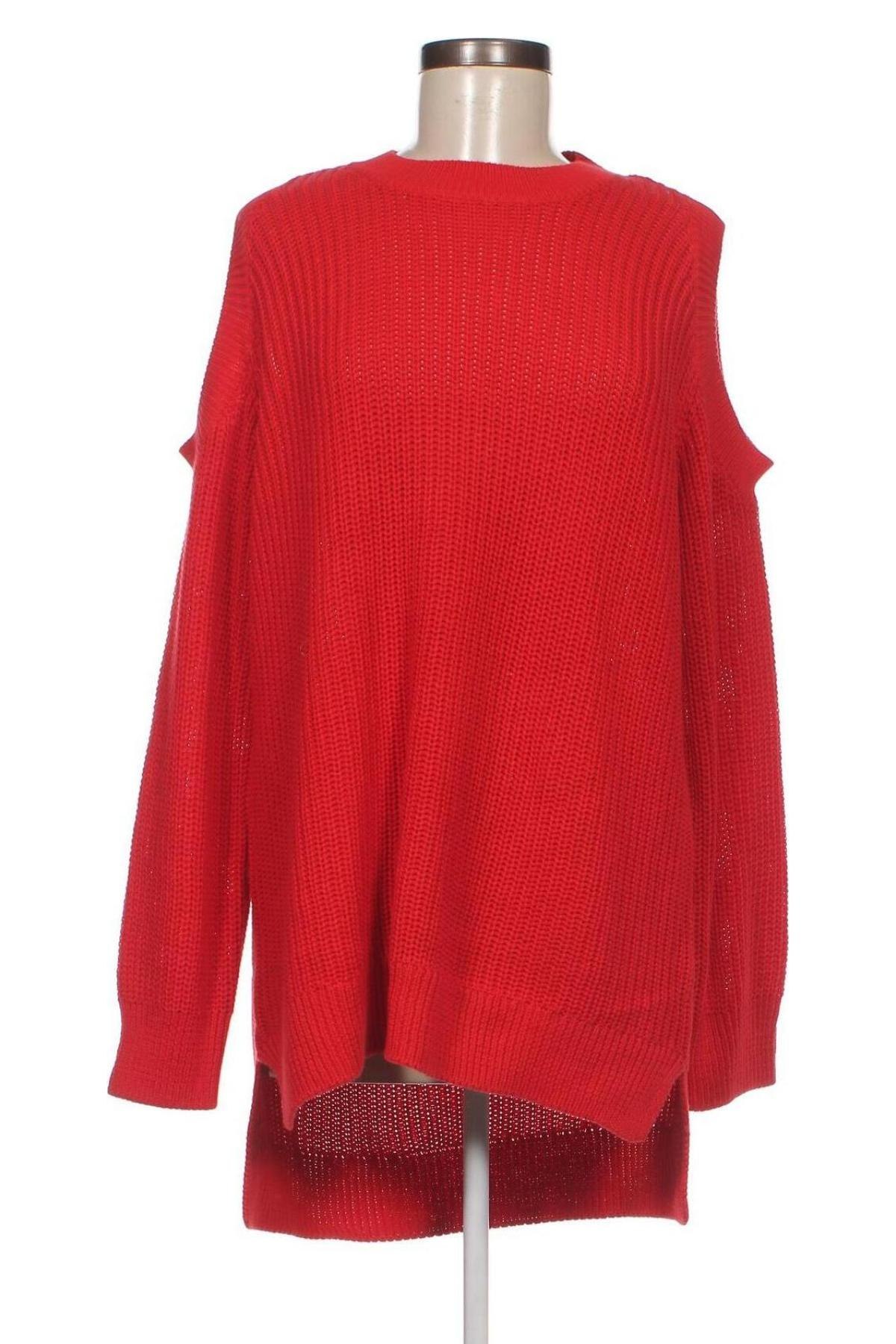 Damenpullover Flash Lights, Größe M, Farbe Rot, Preis 8,30 €