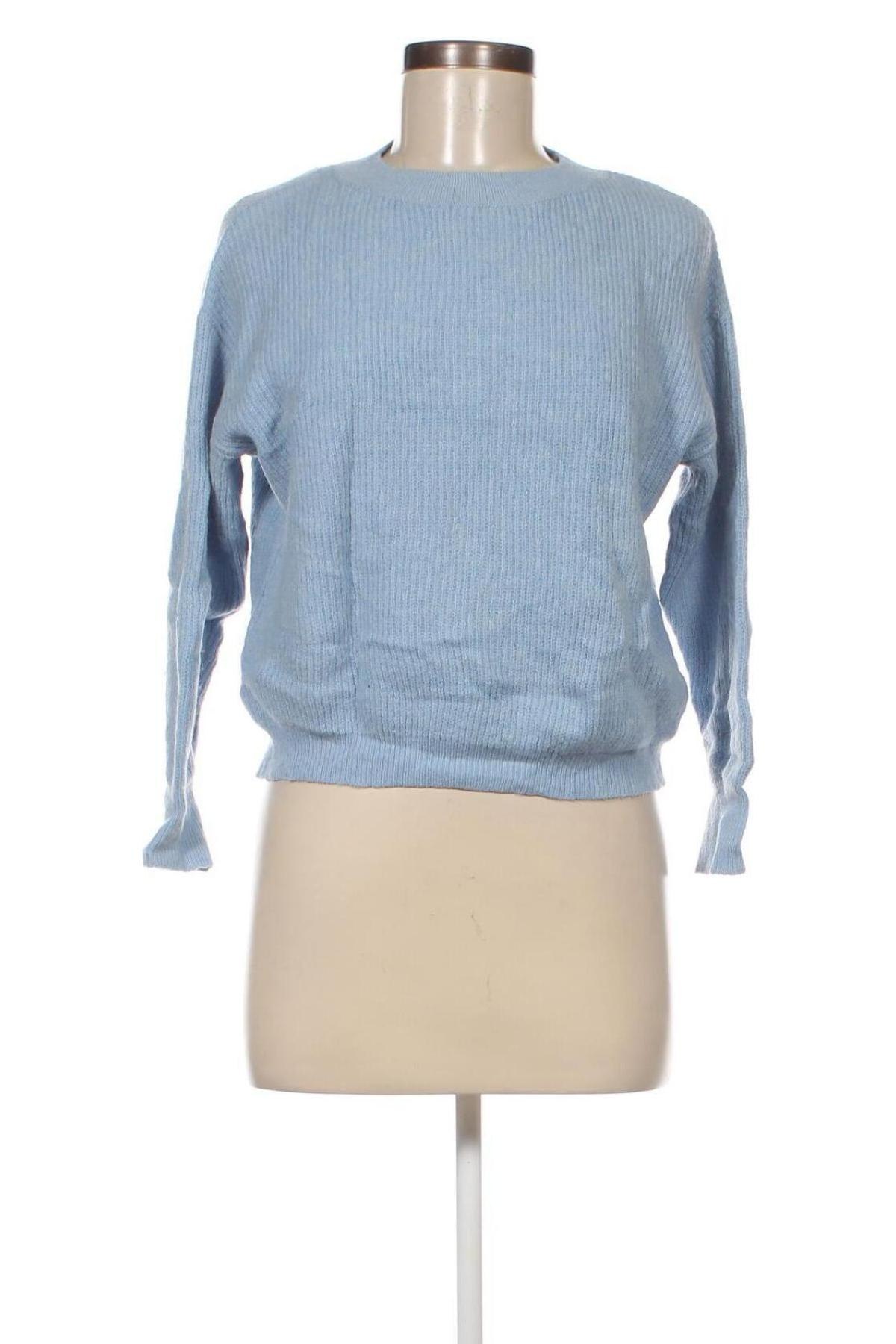 Дамски пуловер Gemo, Размер L, Цвят Син, Цена 7,25 лв.