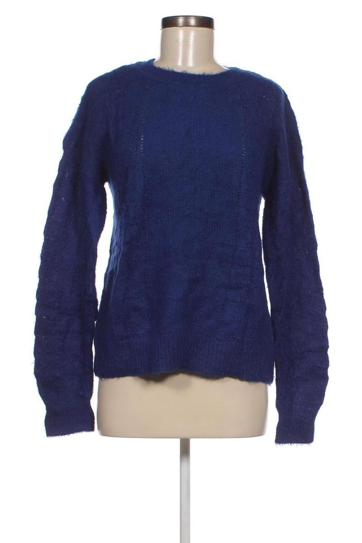 Дамски пуловер Gemo, Размер M, Цвят Син, Цена 13,05 лв.