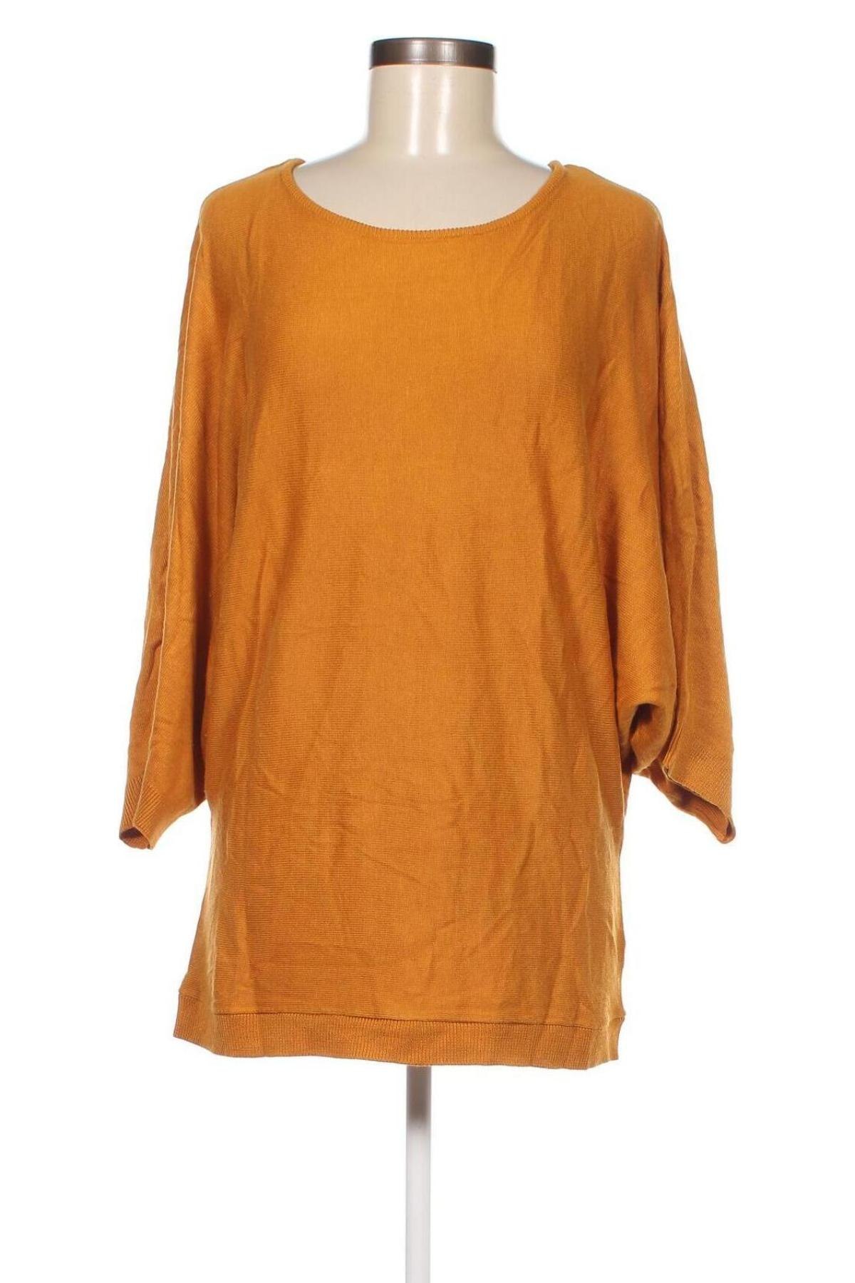 Γυναικείο πουλόβερ Gemo, Μέγεθος XL, Χρώμα Κίτρινο, Τιμή 8,61 €