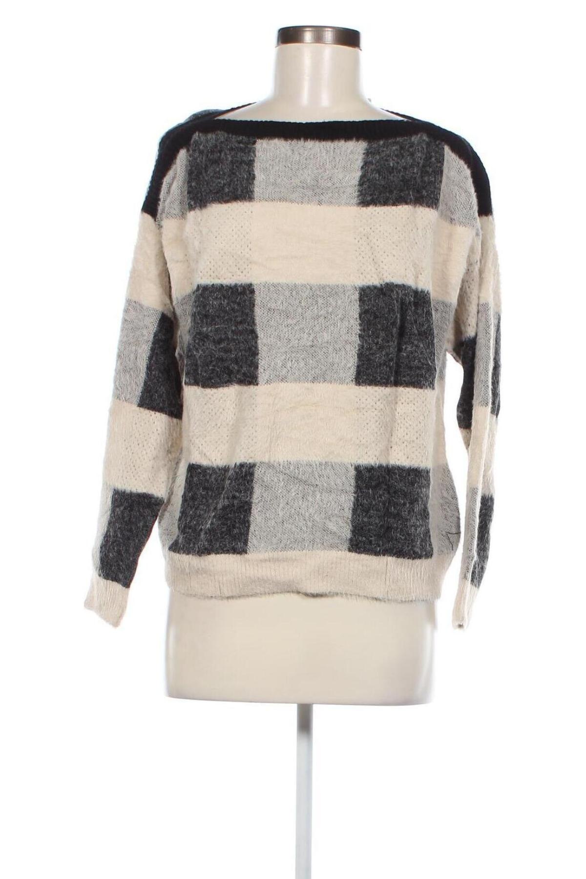 Дамски пуловер Gina, Размер M, Цвят Сив, Цена 7,54 лв.
