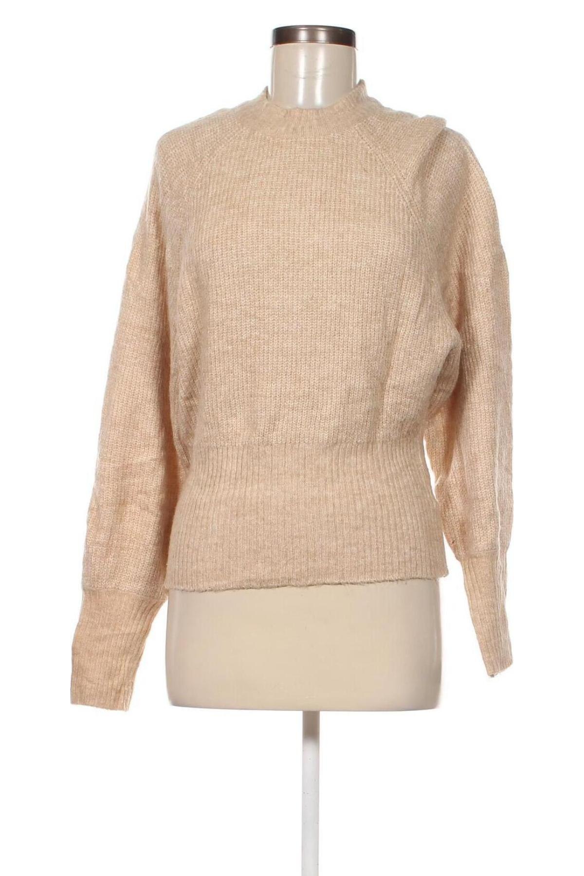 Дамски пуловер Gina Tricot, Размер M, Цвят Бежов, Цена 8,00 лв.