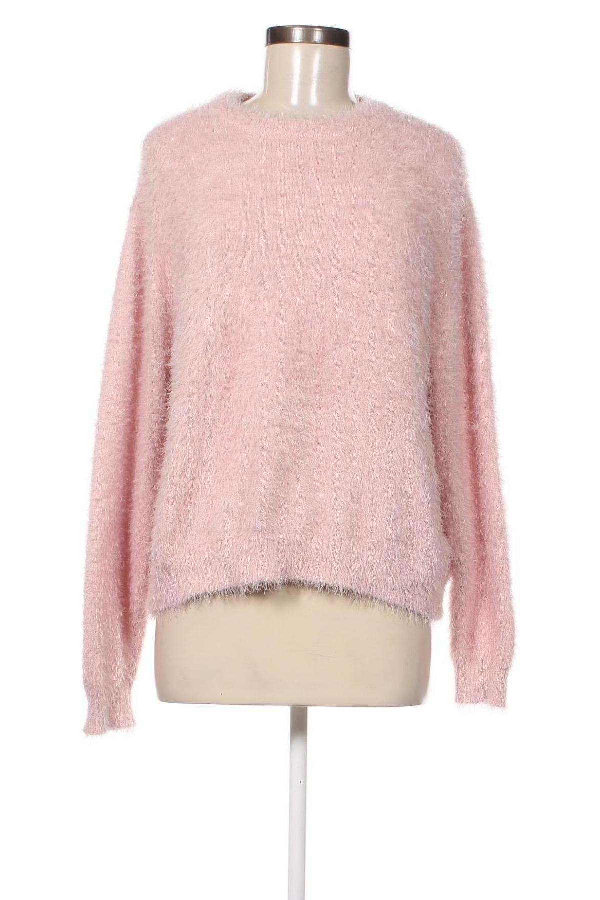 Γυναικείο πουλόβερ H&M Divided, Μέγεθος L, Χρώμα Ρόζ , Τιμή 4,75 €
