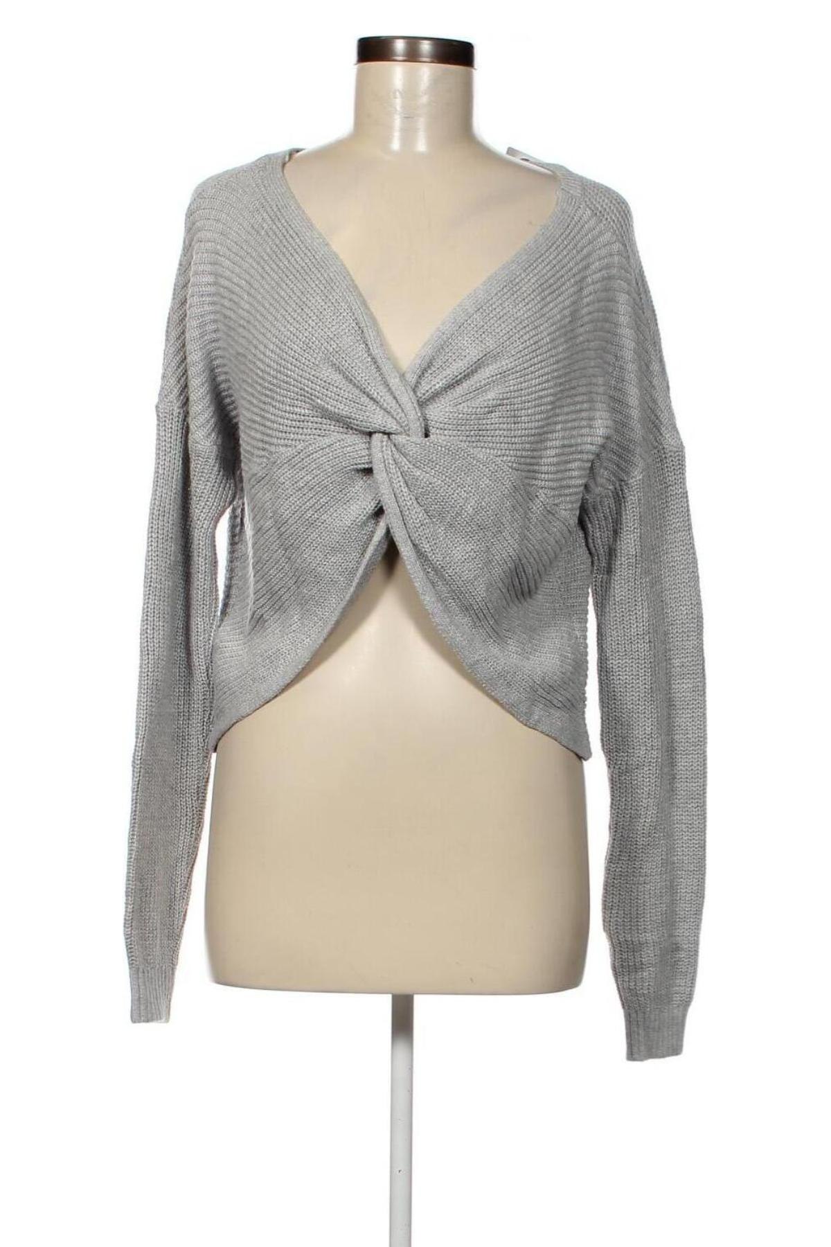 Γυναικείο πουλόβερ Hollister, Μέγεθος S, Χρώμα Γκρί, Τιμή 8,07 €