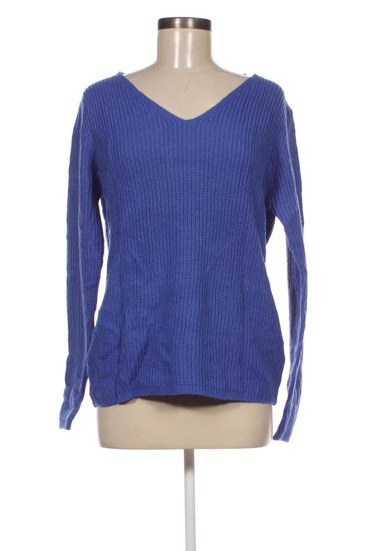 Дамски пуловер Infinity, Размер M, Цвят Син, Цена 13,05 лв.