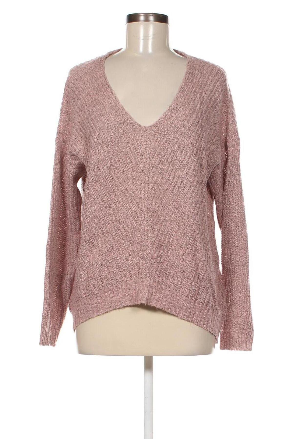 Дамски пуловер Jacqueline De Yong, Размер M, Цвят Розов, Цена 7,25 лв.