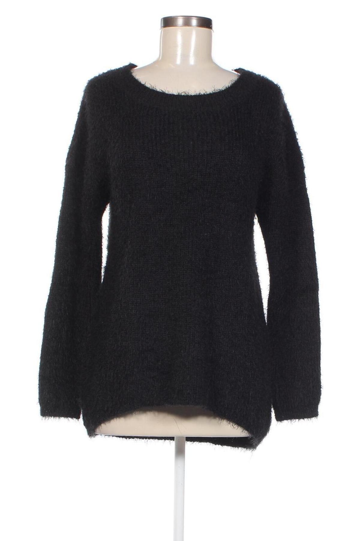 Γυναικείο πουλόβερ Janina, Μέγεθος L, Χρώμα Μαύρο, Τιμή 4,49 €
