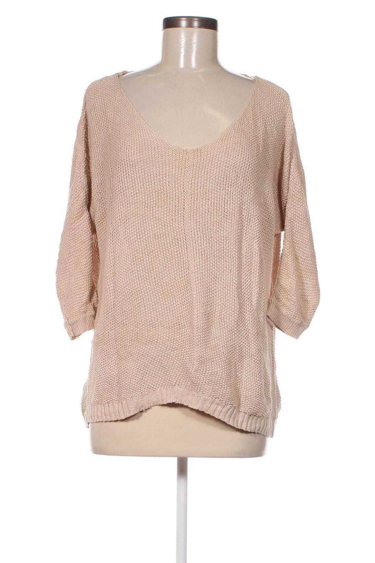 Damenpullover Janina, Größe L, Farbe Beige, Preis 8,07 €