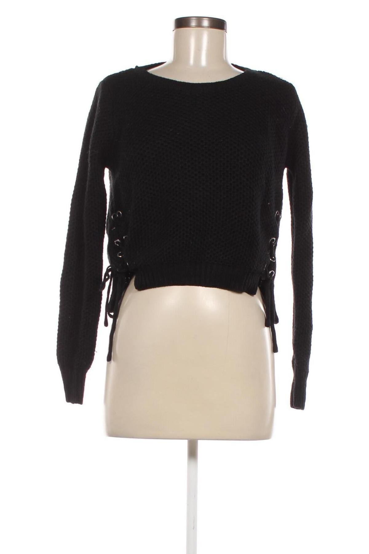 Γυναικείο πουλόβερ Jennyfer, Μέγεθος S, Χρώμα Μαύρο, Τιμή 4,49 €