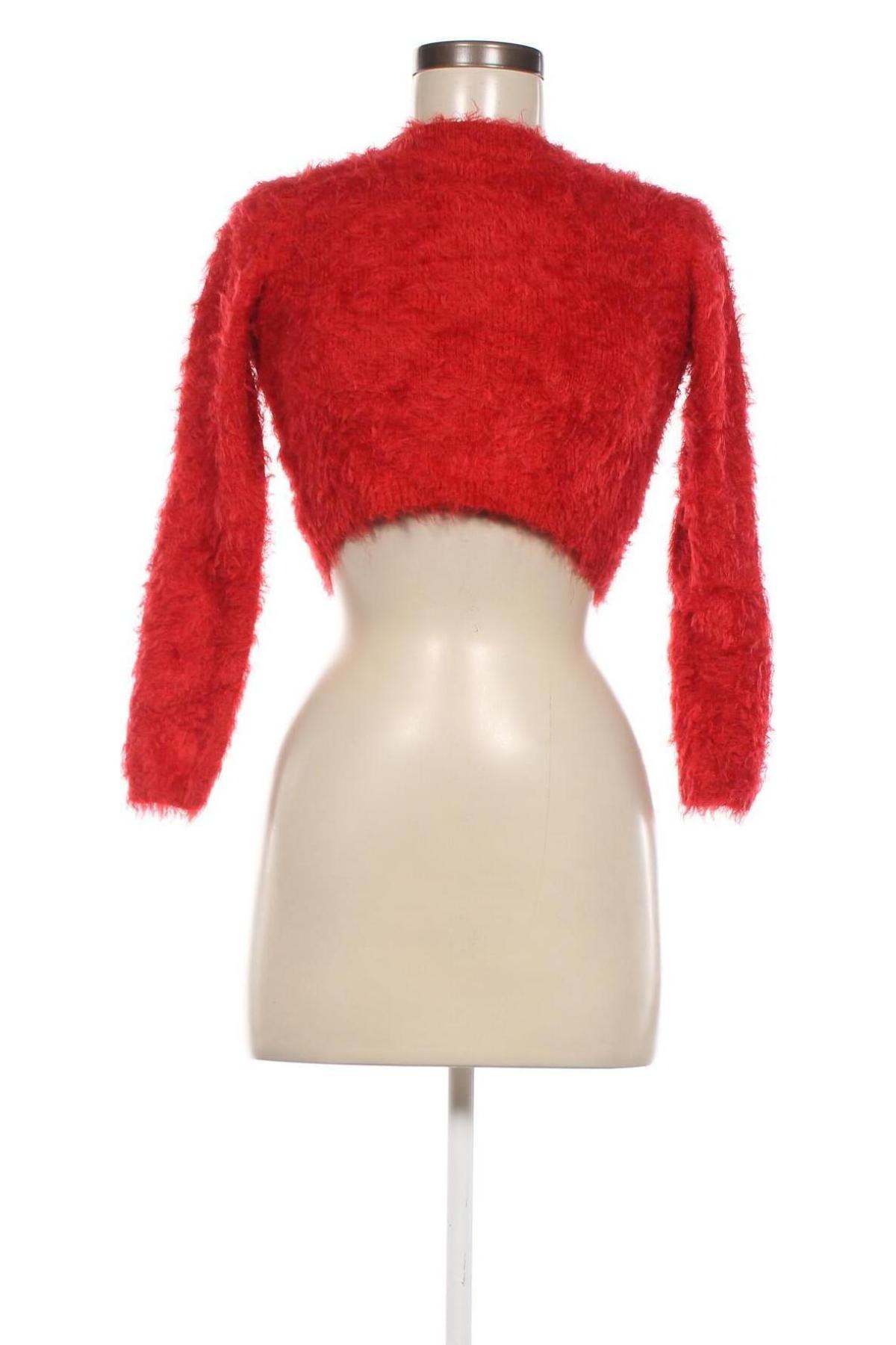 Дамски пуловер Jennyfer, Размер S, Цвят Червен, Цена 8,41 лв.