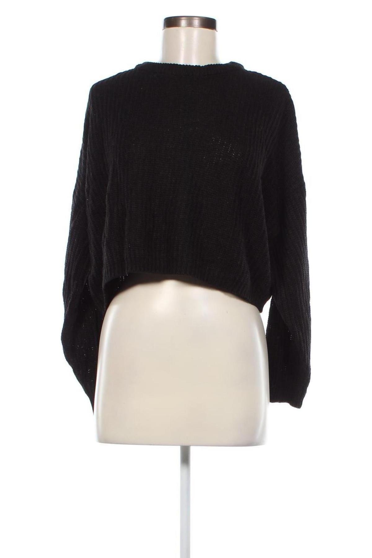 Дамски пуловер Jennyfer, Размер L, Цвят Черен, Цена 13,05 лв.