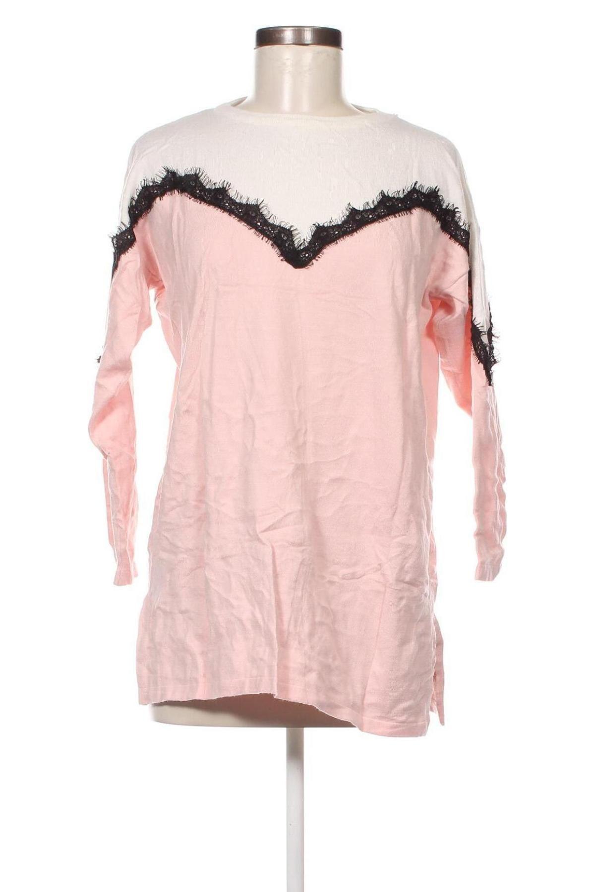 Γυναικείο πουλόβερ Jubylee, Μέγεθος M, Χρώμα Ρόζ , Τιμή 8,07 €