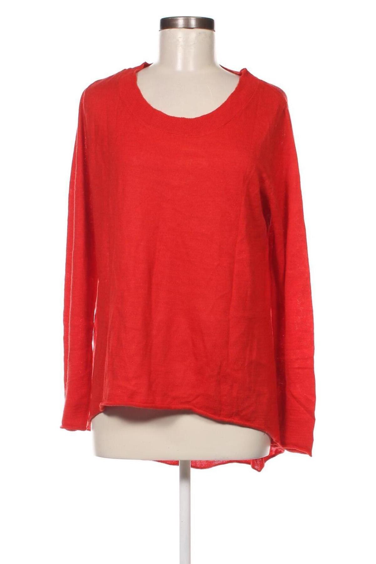 Дамски пуловер KappAhl, Размер XL, Цвят Червен, Цена 11,52 лв.