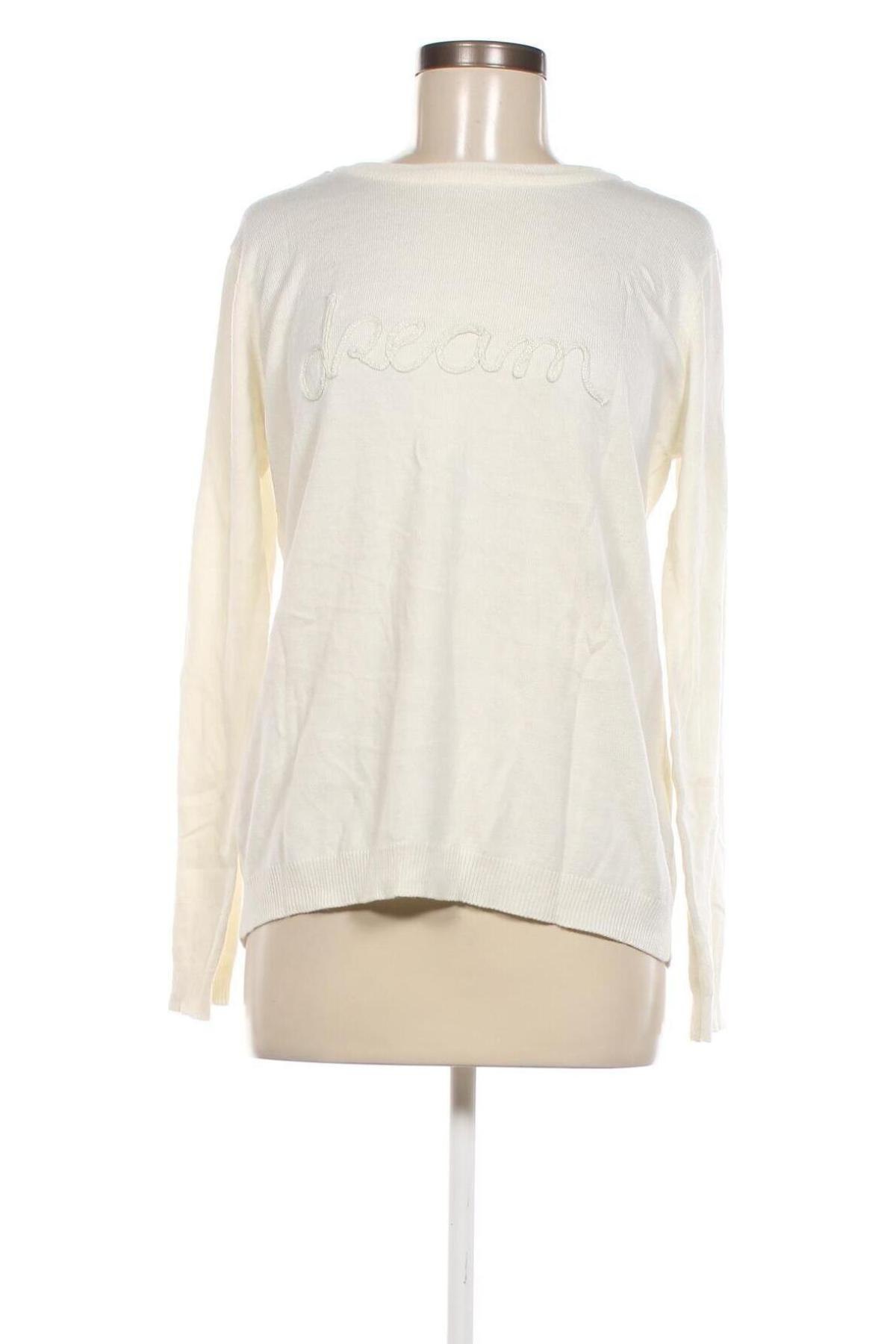 Γυναικείο πουλόβερ Kiabi, Μέγεθος XL, Χρώμα Εκρού, Τιμή 5,38 €