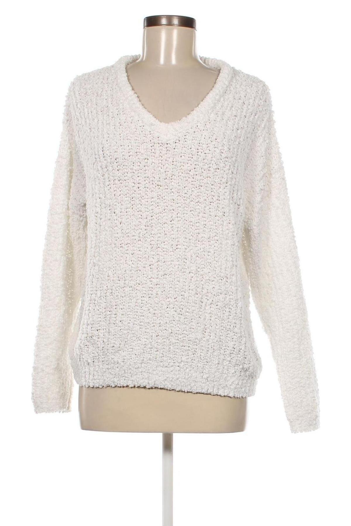 Γυναικείο πουλόβερ Laura Torelli, Μέγεθος L, Χρώμα Λευκό, Τιμή 8,07 €