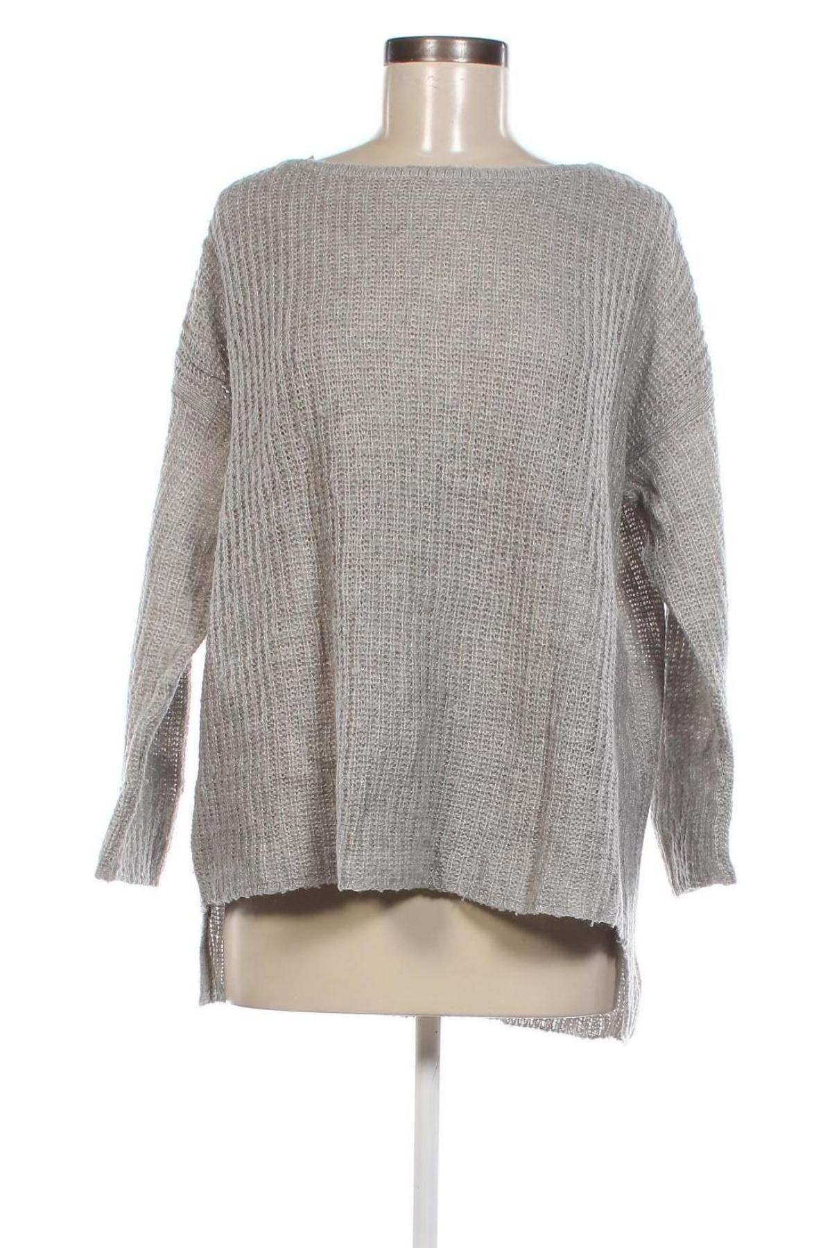 Γυναικείο πουλόβερ Lefties, Μέγεθος S, Χρώμα Γκρί, Τιμή 7,36 €