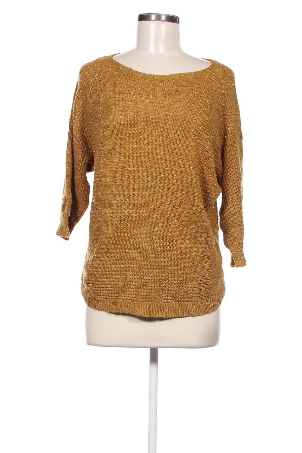 Γυναικείο πουλόβερ Lola Liza, Μέγεθος L, Χρώμα Χρυσαφί, Τιμή 8,25 €