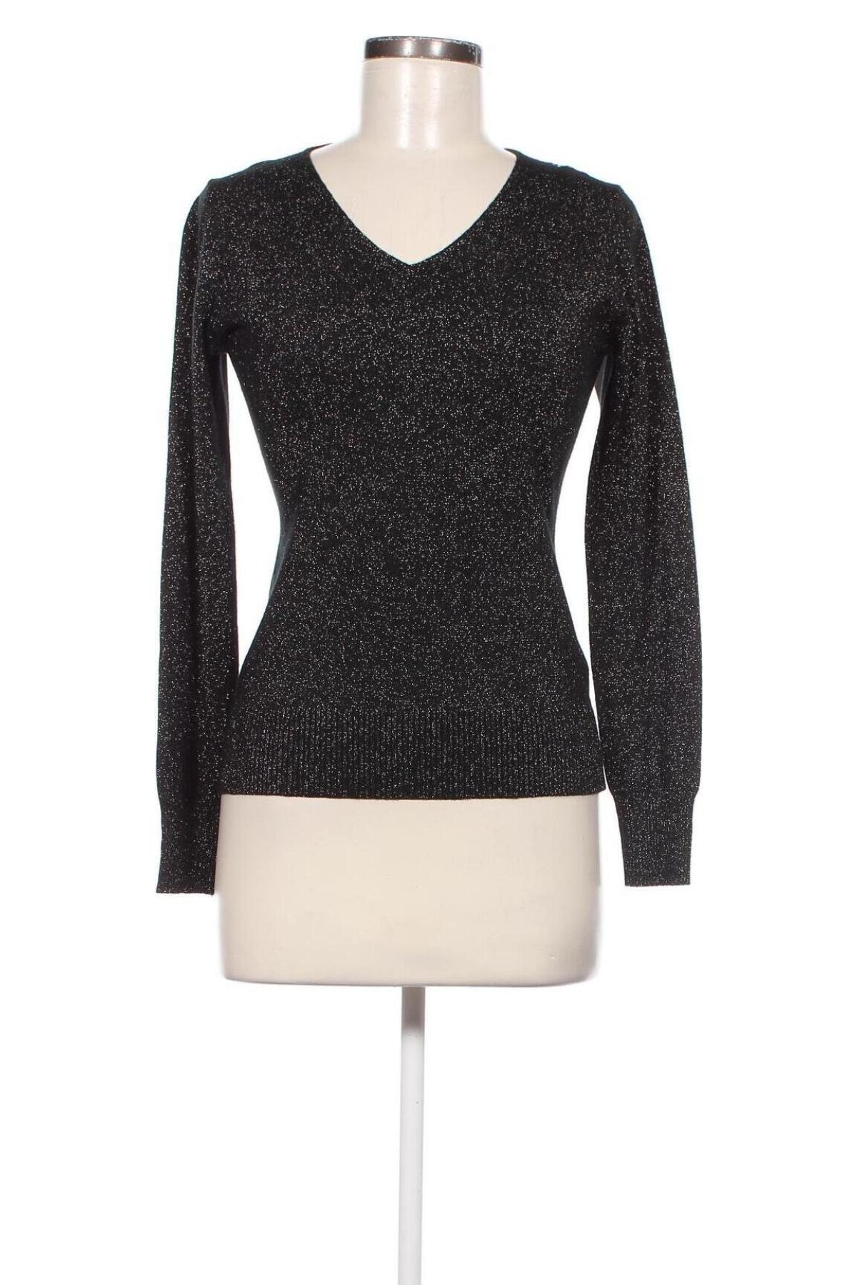 Дамски пуловер M&V, Размер L, Цвят Черен, Цена 45,86 лв.