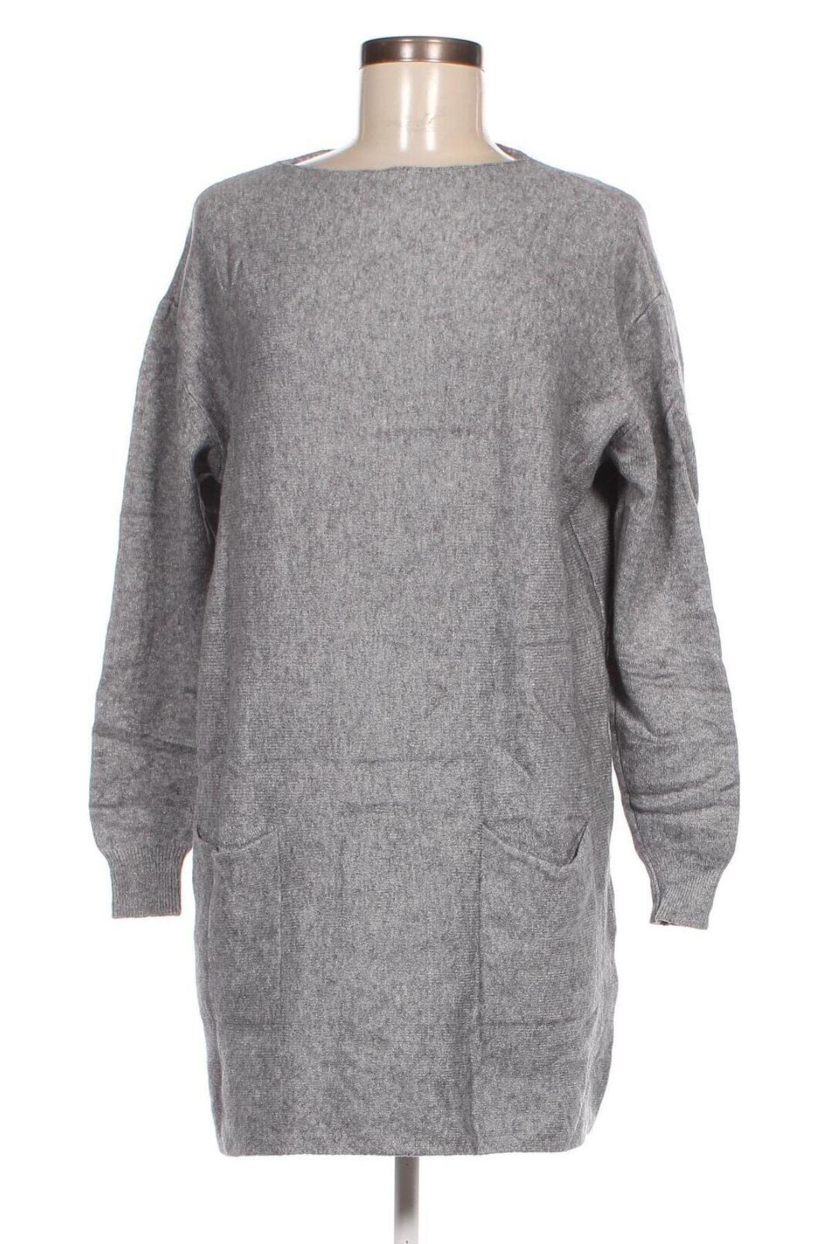 Γυναικείο πουλόβερ M&d, Μέγεθος L, Χρώμα Γκρί, Τιμή 6,12 €