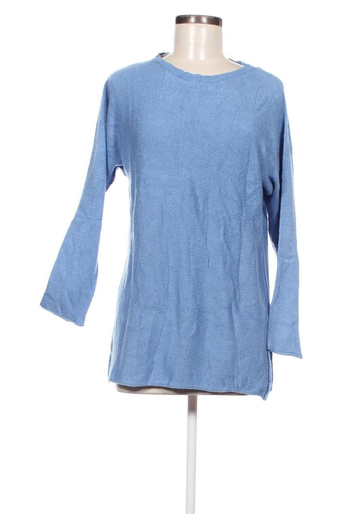 Pulover de femei Made In Italy, Mărime M, Culoare Albastru, Preț 95,39 Lei