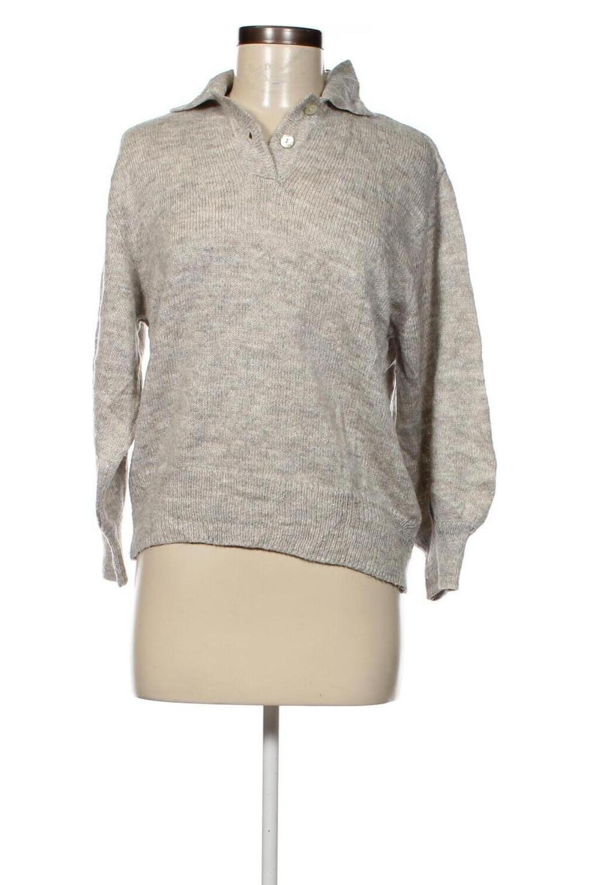 Γυναικείο πουλόβερ Mango, Μέγεθος M, Χρώμα Γκρί, Τιμή 12,37 €
