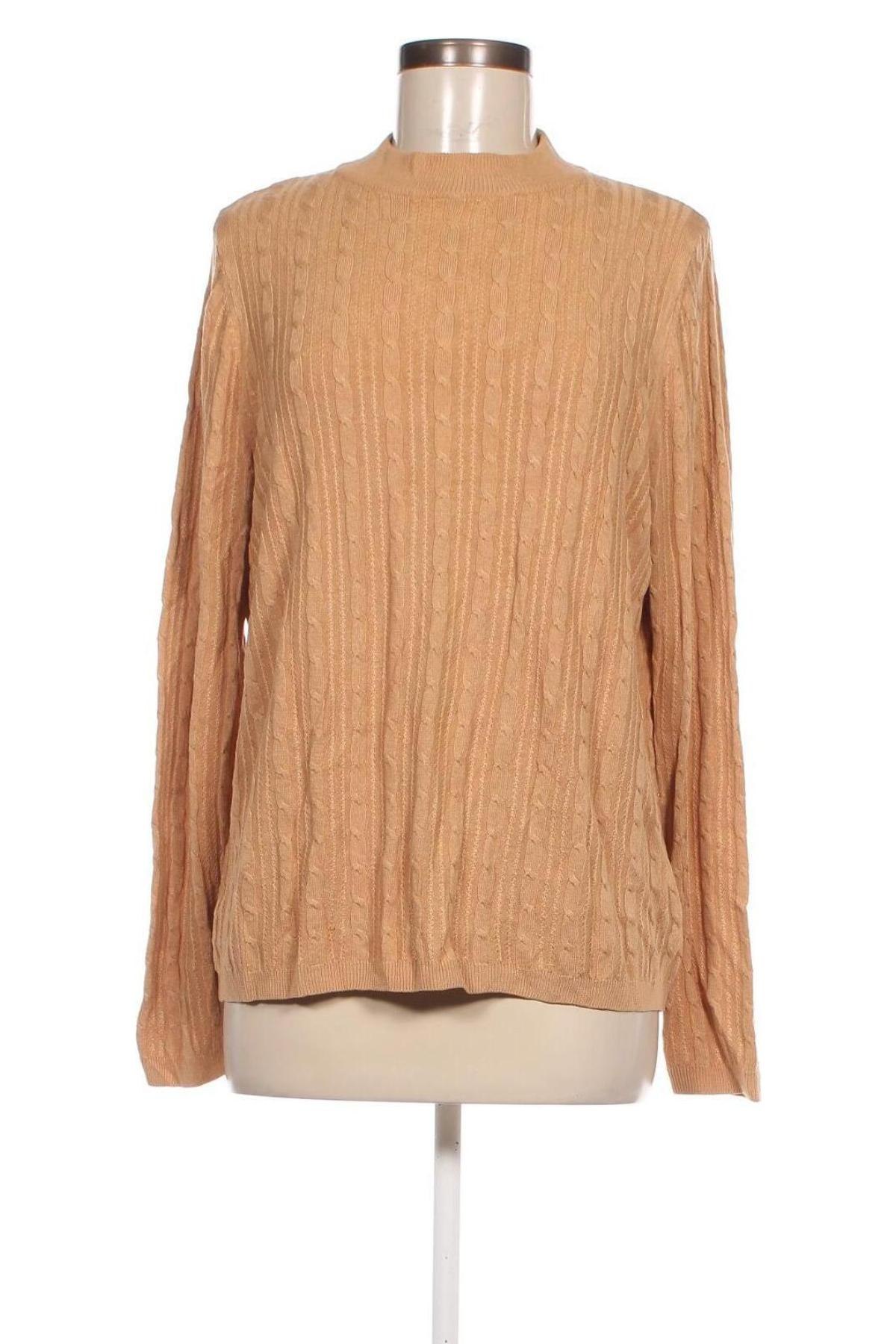 Γυναικείο πουλόβερ Marks & Spencer, Μέγεθος XL, Χρώμα  Μπέζ, Τιμή 3,71 €