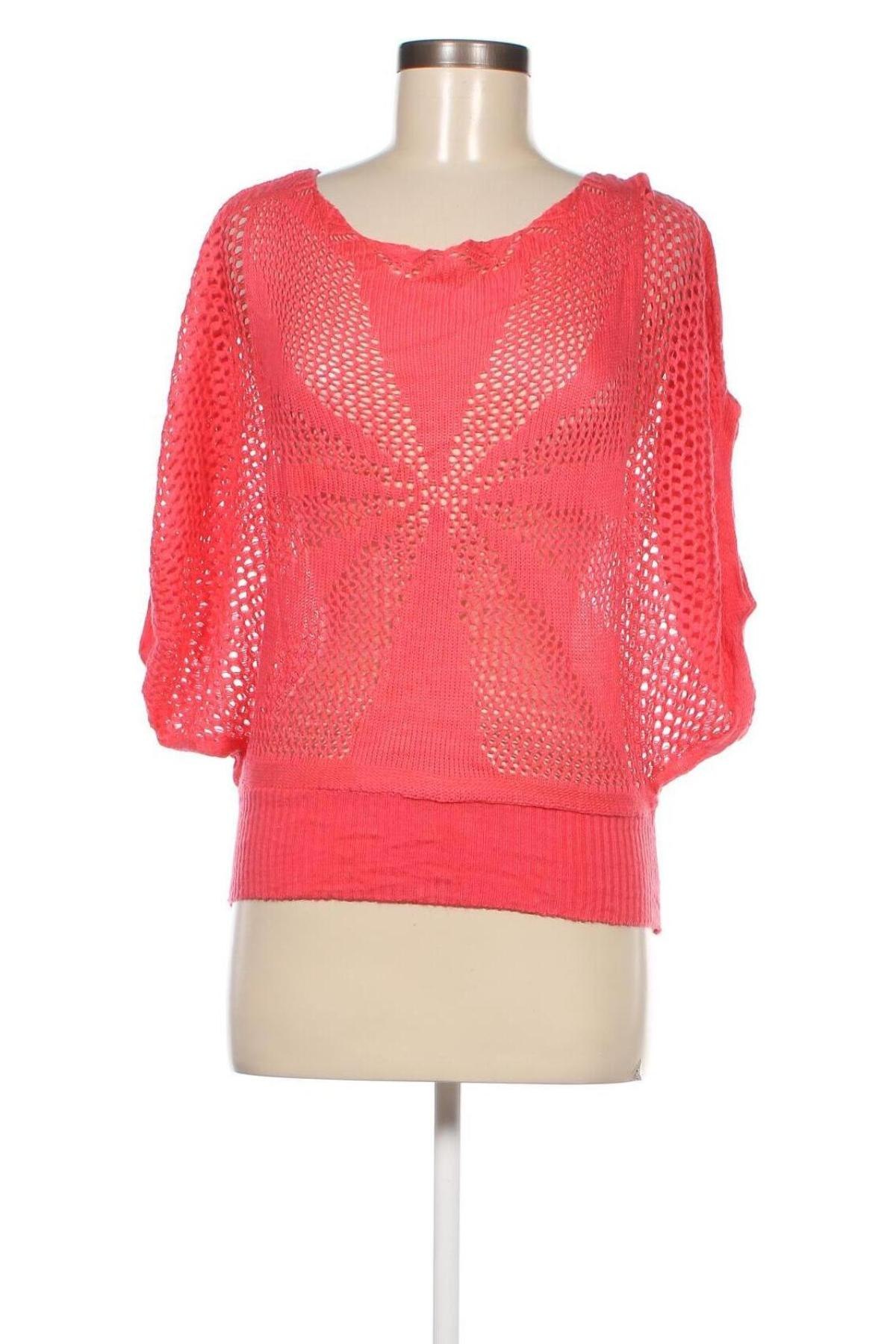 Дамски пуловер Miss Line, Размер M, Цвят Розов, Цена 6,09 лв.